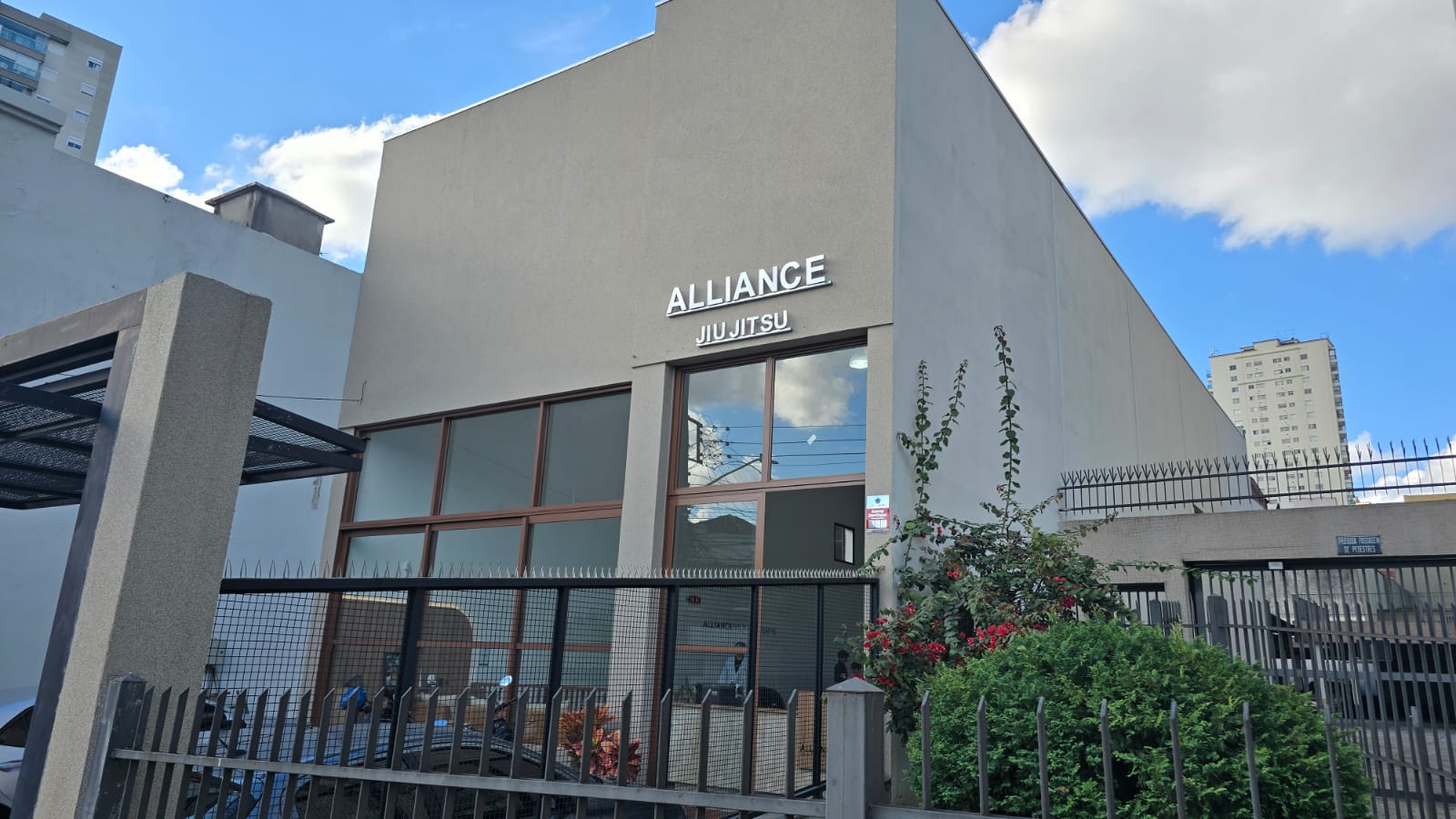 Fachada da Alliance Jiu Jitsu Vila Guilherme